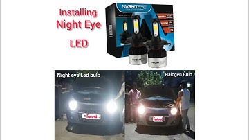 Night Eye Led Installation