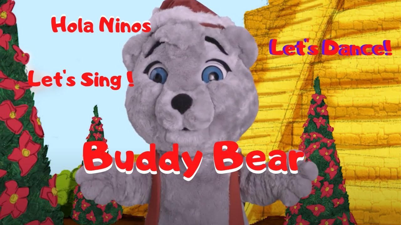 Feliz Navidad con Buddy Bear 🧸🎄 Canciones de Navidad y Música para Niños (Español)