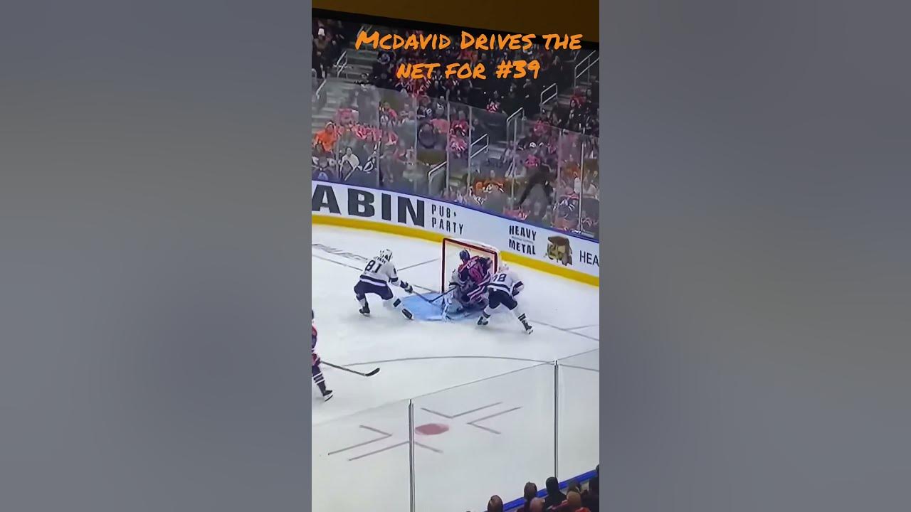 That’s how you drive the net! mcdavid nhl hockey edmontonoilers