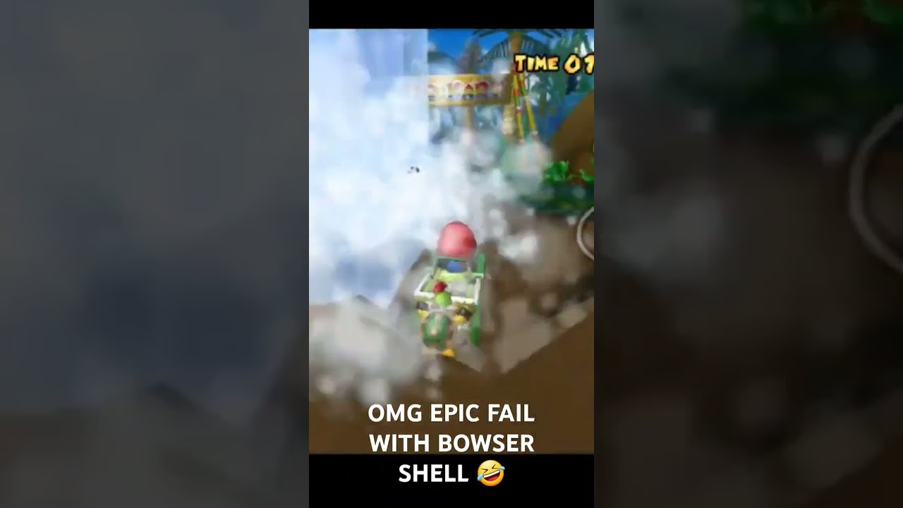 Rediculous Bowser shell Killls us Twice in 3 seconds on Mariokart Double Dash.
