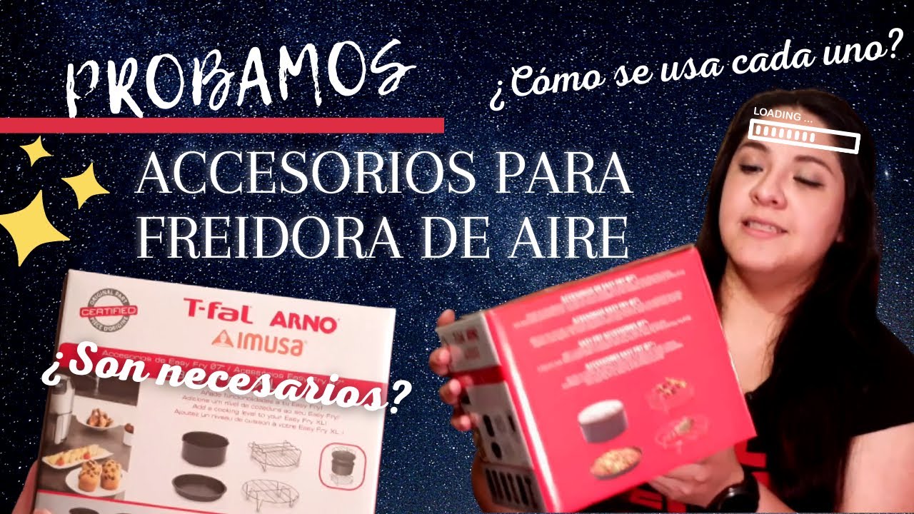 ✓ MOLDES y ACCESORIOS para tu FREIDORA de AIRE - La GUÍA DEFINITIVA de  UTENSILIOS para tu AIRFYER 😱 