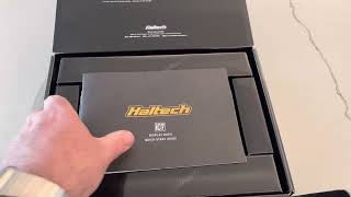 Haltech iC7 dash unboxing