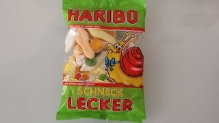 Haribo Snails Schneck Lecker