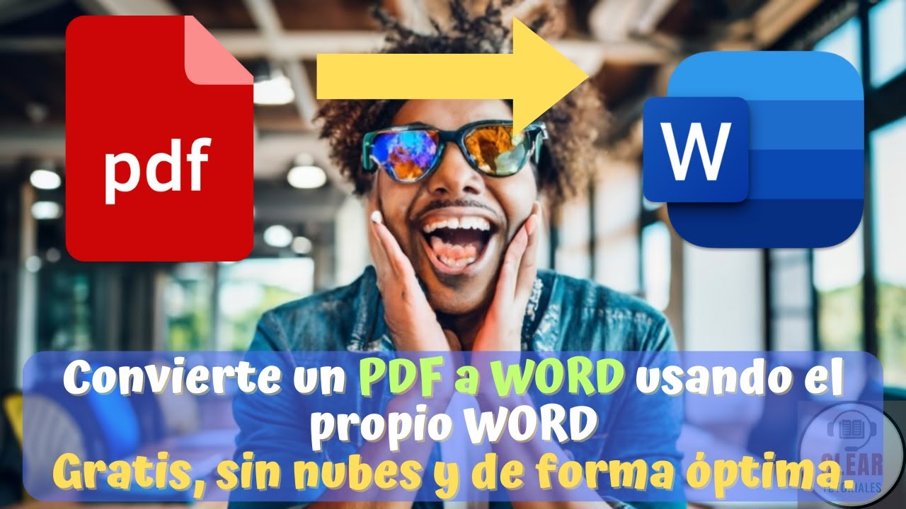 🔄Cómo Pasar de PDF a WORD sin Salir de WORD, Gratis, Rápido y Sin
