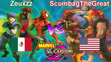 Marvel vs Capcom 2: New Age of Heroes - Zeuxzz vs ScumbagTheGreat