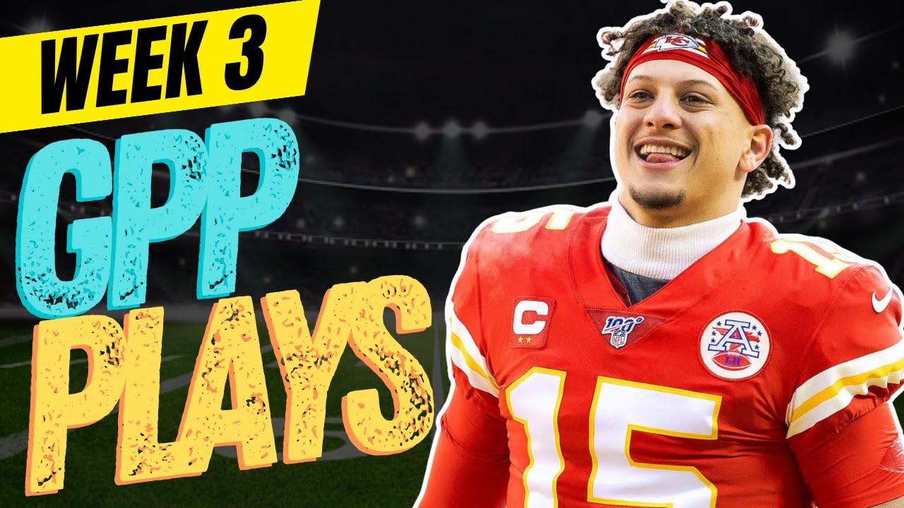 draftkings-nfl-week-3-tournament-plays-nfl-dfs-picks-youtube
