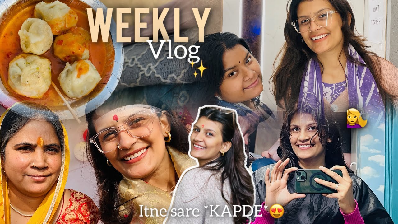 Itne sare *KAPDE*  kharide😱| Weekly vlog