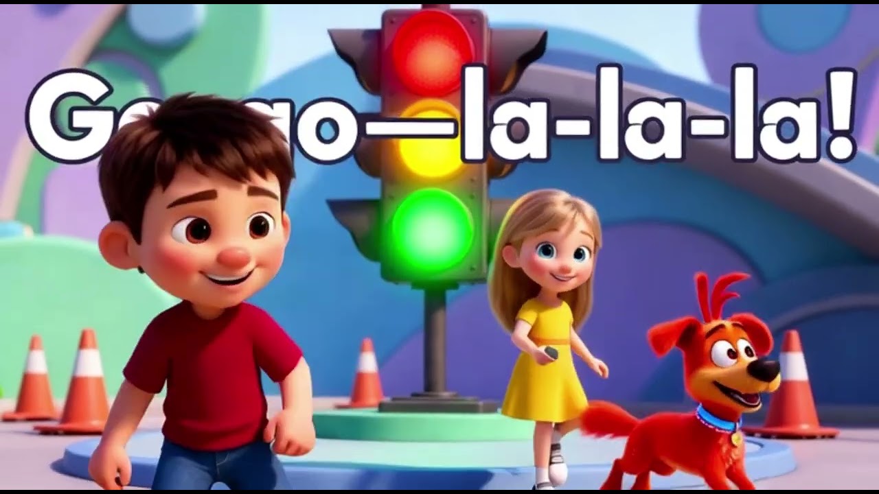 🎵“Stop, Go, Slow—Little Traffic Show!”