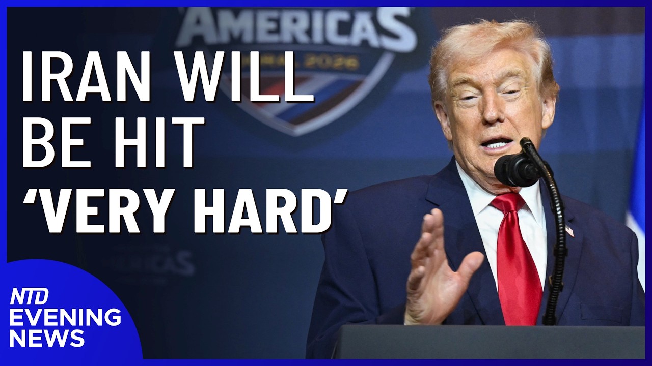 Trump: Today Iran Will Be Hit Very Hard; 'Shield of Americas' Summit | NTD Evening News (Mar. 7)