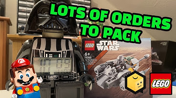 Packing Bricklink Orders! | LEGO Vlog #31 | Starting a Bricklink Store in 2023