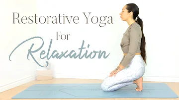 Restorative Yoga For Relaxation Full Body Stretch