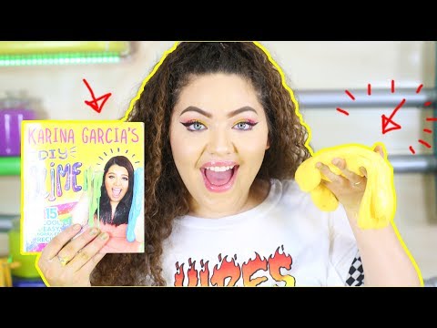 TESTING KARINA GARCIA BOOK SLIME RECIPES! Diaper, Coffee, & Fluffy slime!