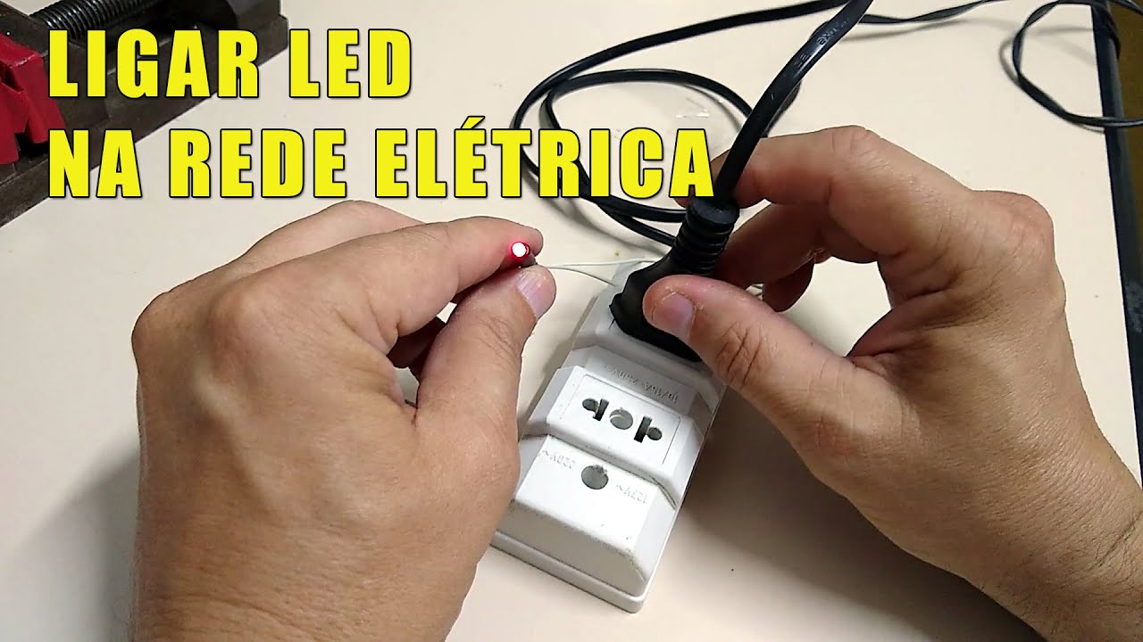 Como Ligar Led Em 110v Como ligar LED na rede elétrica de 110 ou 220 volts - YouTube