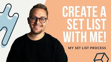 Create A Set List With Me! / How I Create Set Lists and Pick Songs For Sunday | The Breakdown
