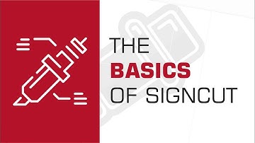 SignCut Pro 2: Introduction to the Basics | Beginner