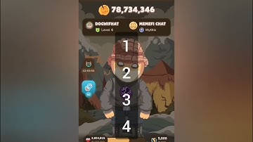 All Levels cheat - MemeFi Secret Combo August 15