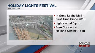 Reminder: Holiday Lights Festival returns to Omaha on Thursday