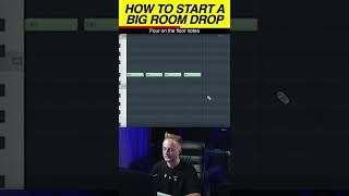 How To Start A Big Room Drop. #shorts #flstudio #musicproduction #musictutorial #musicproduction