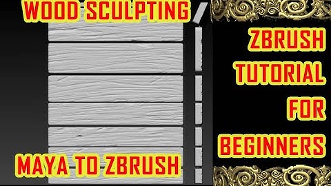 BG modeling PT 3|maya modeling tutorial in hindi|wood sculpting in zbrush|maya to zbrush|maya zbrush