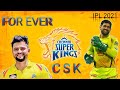 Forever csk fan  csk will rock you  ipl 2021 chingidi chu creations