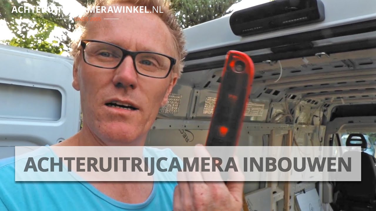 Achteruitrijcamera en monteren - YouTube