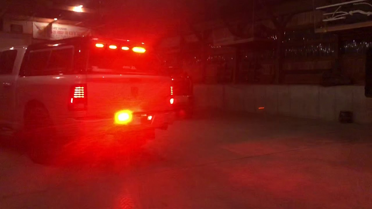 2013 Ram 1500 POV emergency lights YouTube
