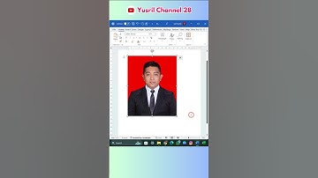 Cara Mengubah Background Foto di Word #shorts  #microsoftword #belajarmicrosoftword #trikword #foto