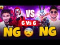 Badal challenge  nonstop gaming on live  ng vs ng garena free fire 