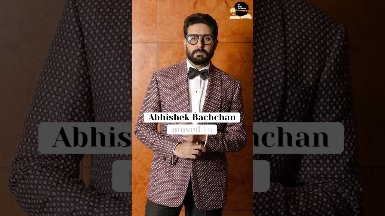 Delhi High Court protects Abhishek Bachcan's Personality Rights