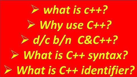 introductions of C++ programming in በአማርኛ