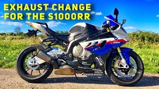 Exhaust Change For The S1000Rr