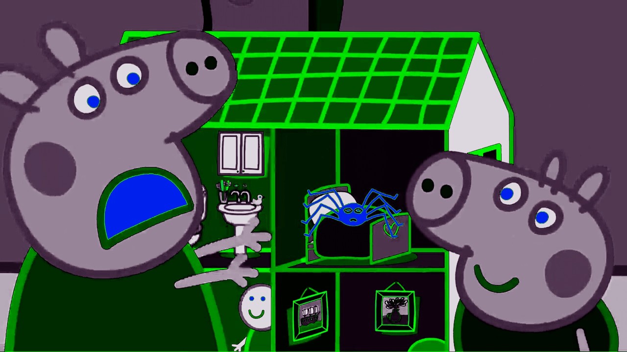 Peppa is afraid of the skinny Spider 😱 | Gamavision Csupo Effects EXTENDED V2 Remix| 