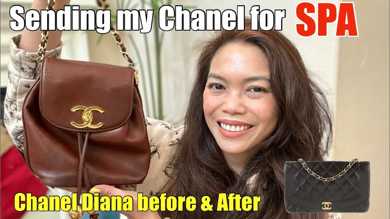 CHANEL RESTORATION OF PENGUIN BAG & DIANA BAG TIPS & PRICE WITH LEATHER