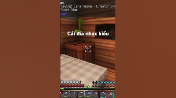 Đĩa nhạc trong Minecraft lạ lắm... #dnnchannel #shorts #minecraft