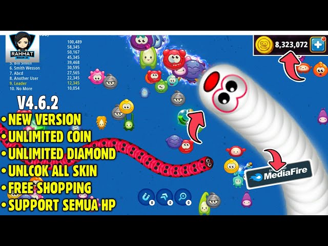 АpkМodЕxpert on LinkedIn: Worms Zone.io APK + MOD (Unlimited Coins, Skins  Unlocked) V4.6.2 -…