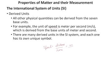 Basic Concepts of Chemistry: Properties of matter #SATHEE_ENGG #swayamprabha #engineeringexams