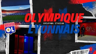 On visite le stade de l'Olympique Lyonnais, le Groupama Stadium