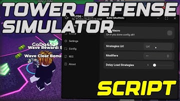 [🎄CHRISTMAS] Tower Defense Simulator Script Gui Auto Farm, Macro, Inf Gems - Roblox 2025