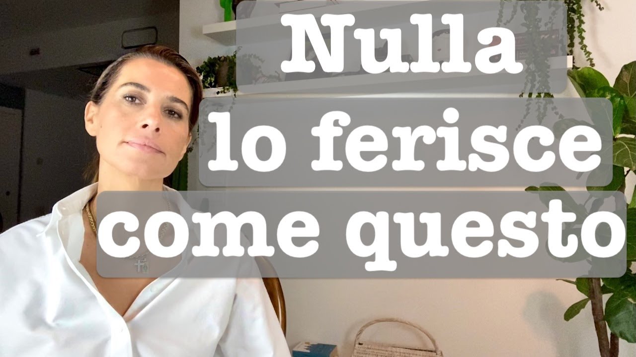 Questa è la cosa che ferisce di più il narcisista.