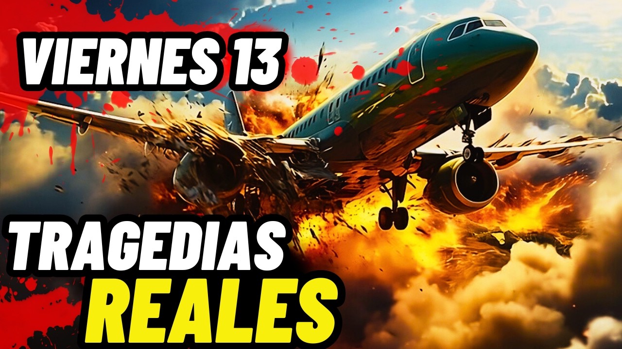 TOP 13 TRAGEDIAS REALES en VIERNES 13 ¿Por qué el VIERNES 13 es de MALA SUERTE? | Luca Barmont