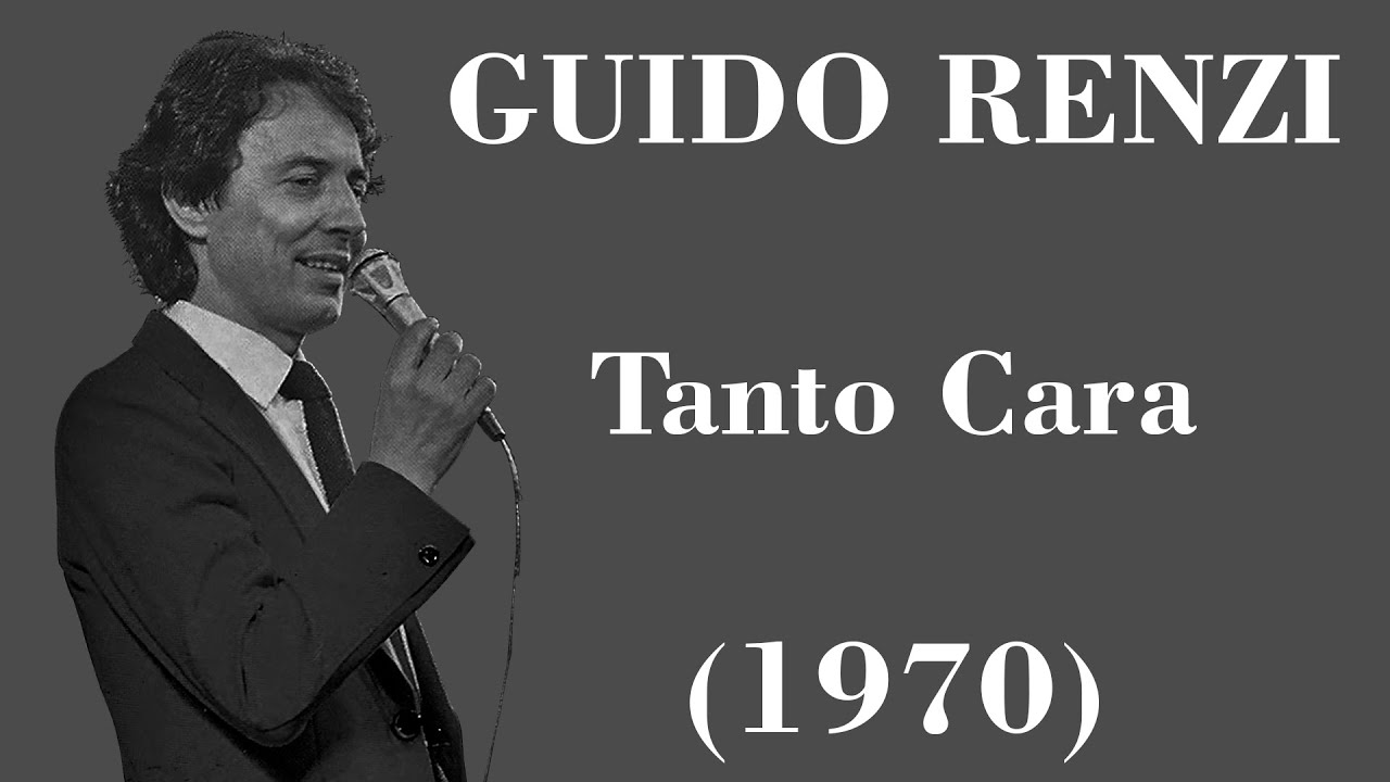 Guido Renzi - Tanto Cara - Legendas IT - PT-BR
