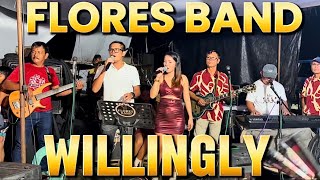 ‘𝐖𝐢𝐥𝐥𝐢𝐧𝐠𝐥𝐲’ by Flores Band💛