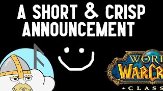 An announcement from me :))
