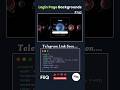 🔥 Login Page Backgrounds | Glassmorphism CSS Tutorial 💻✨#FQ