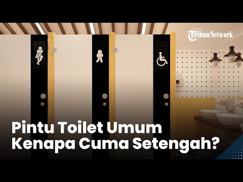 Fungsi Bagian Bawah Pintu Toilet Umum, Bukan Untuk Ngintip!