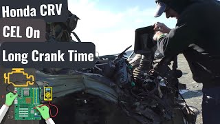 Honda CRV: Extended Crank Time / No Crank Signal