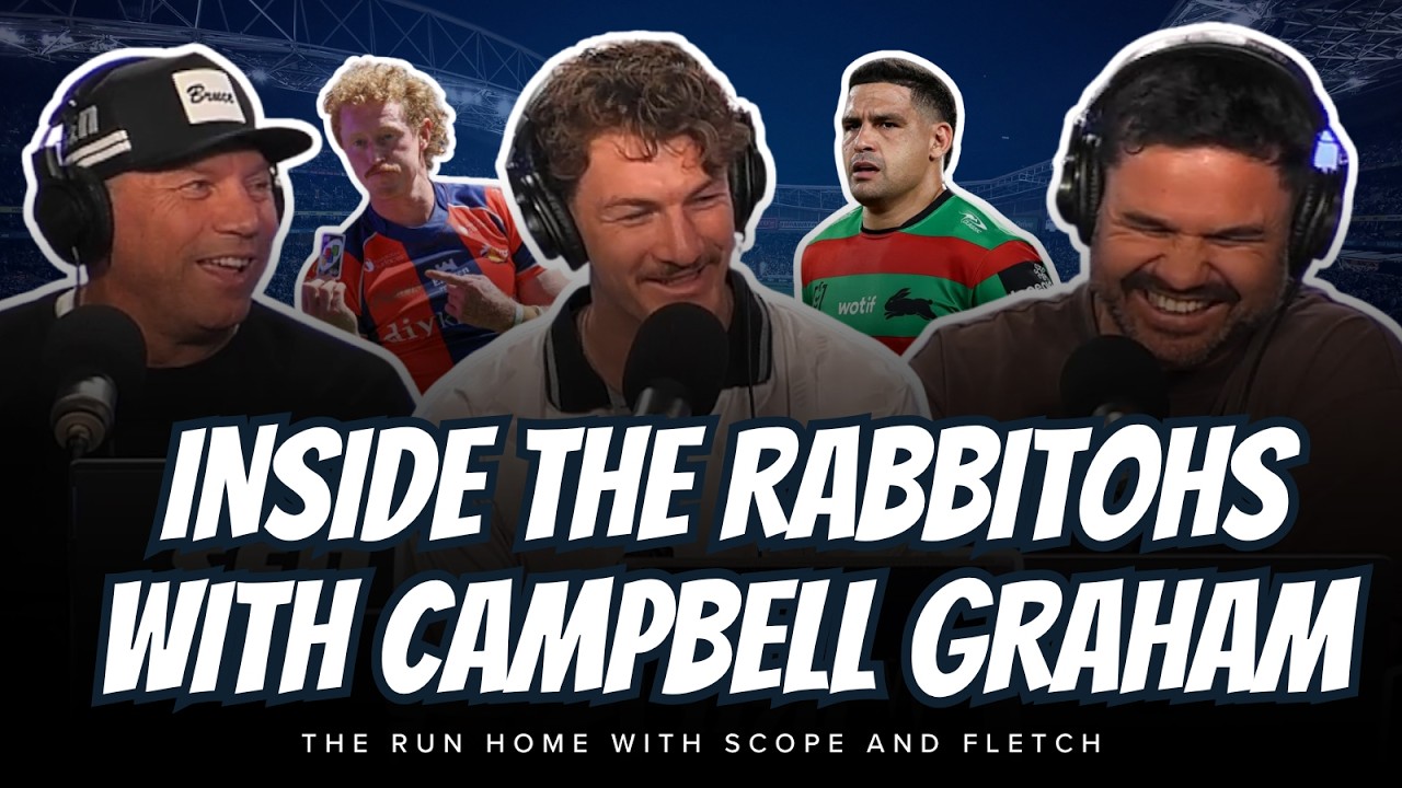 #NRL | Inside Rabbitohs camp with Campbell Graham! Cody Walker brain snap and the Dayne Plane!