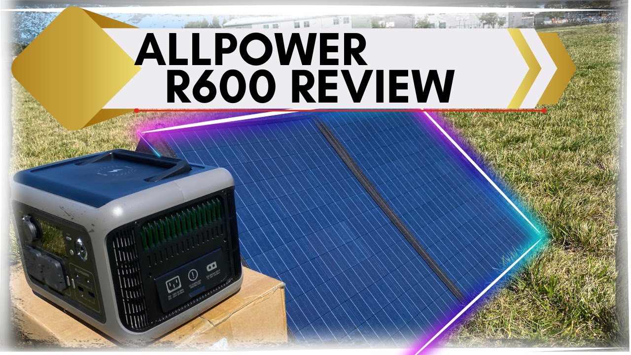 LIFEPo4 Powered AllPower R600 Portable Power Station Review - YouTube