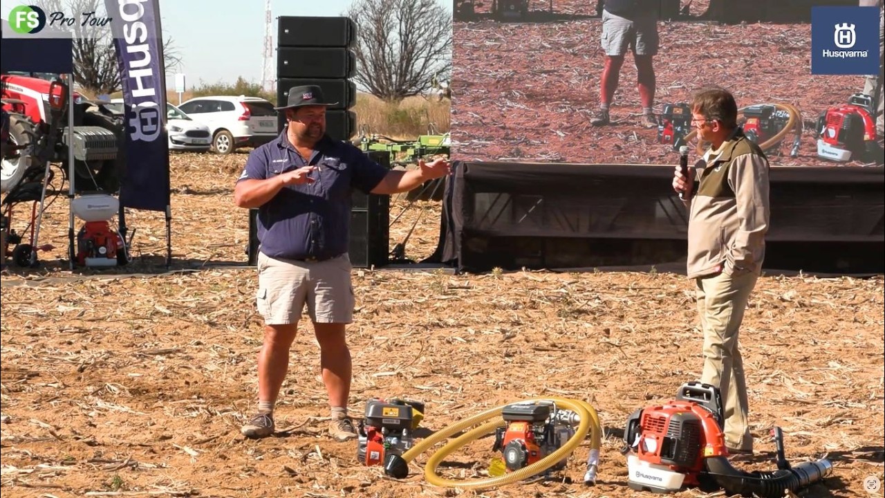 Hoe gereed is jou plaas vir ’n veldbrand? Anthony van Husqvarna praat brandbeheer.