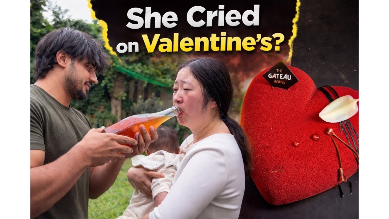 She Cried on Valentine’s Day 😖| Indian Chinese Couple Vlog | Valentine’s Day Turned Into Drama | NZ